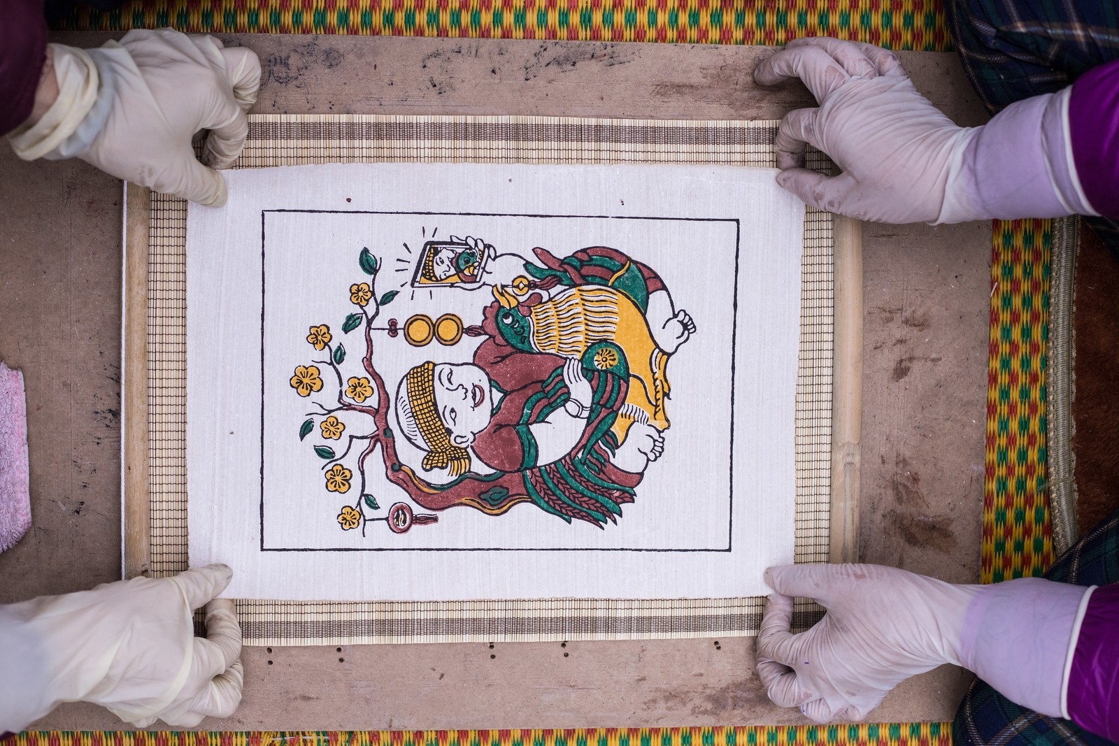 TRANH DÂN GIAN ĐÔNG HỒ – DI SẢN VĂN HÓA PHI VẬT THỂ THỨ 17 CỦA VIỆT NAM ĐƯỢC UNESCO VINH DANH