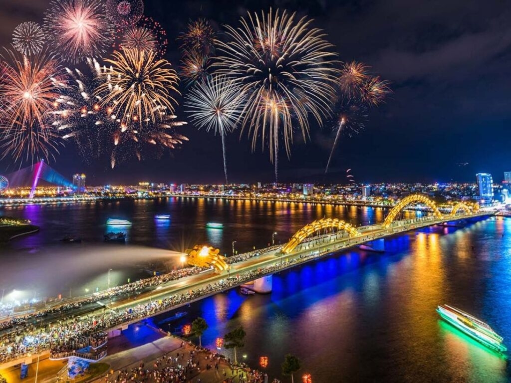 Những địa điểm xem pháo hoa Tết Nguyên Đán 2026 tại Đà Nẵng 