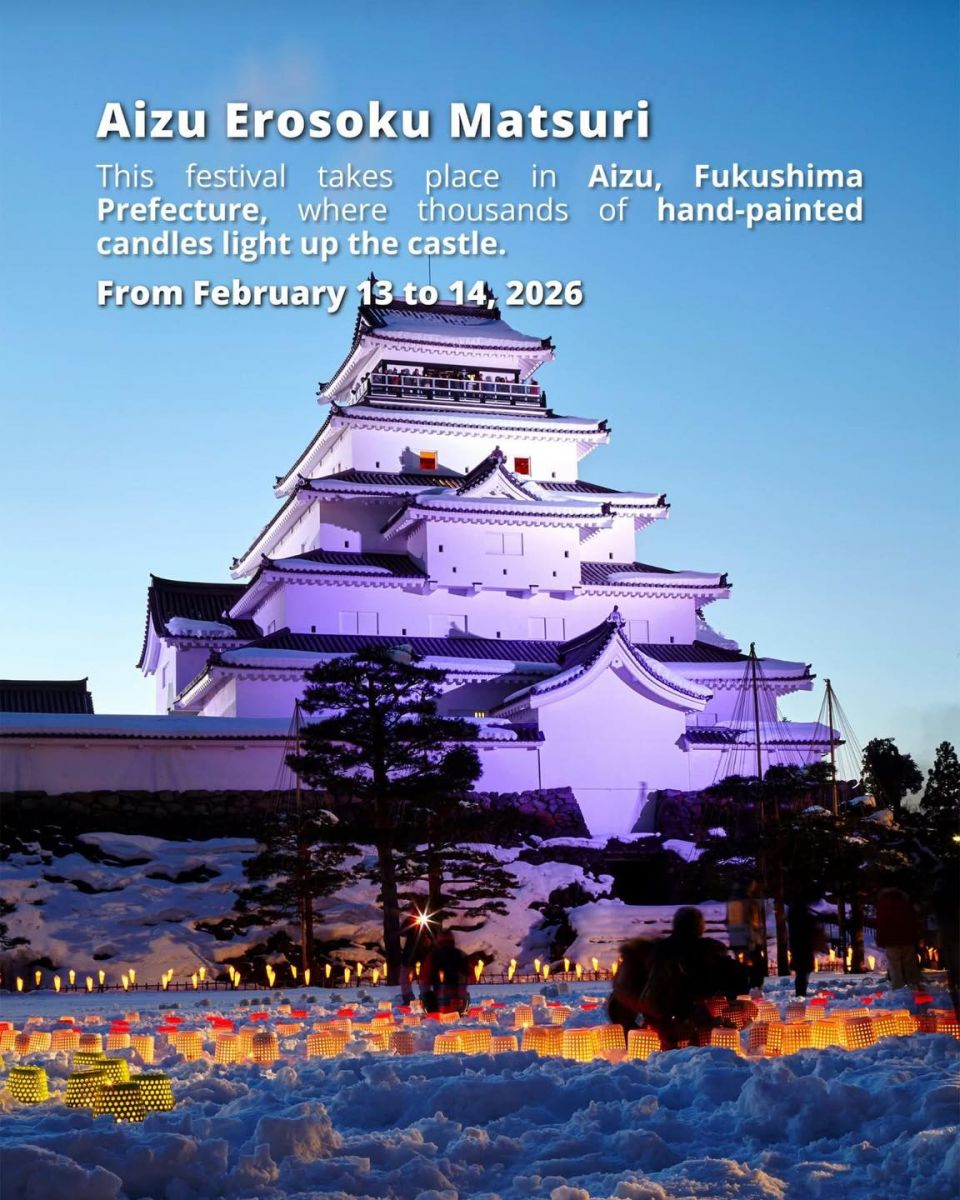 TOP 8 LỄ HỘI MÙA ĐÔNG ĐẸP NHẤT NHẬT BẢN 