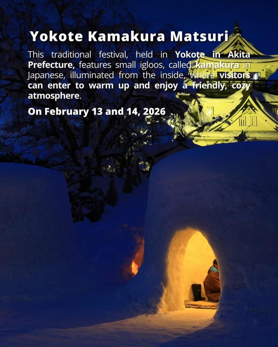 TOP 8 LỄ HỘI MÙA ĐÔNG ĐẸP NHẤT NHẬT BẢN 